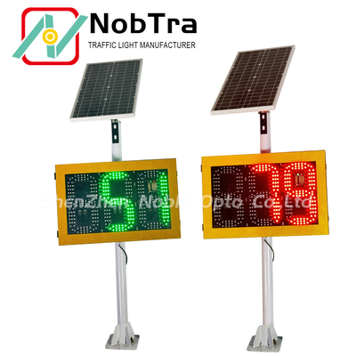 Integrated Radar Speed Signs for Phone APP Speed Limit Setting