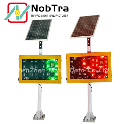 Integrated Radar Speed Signs for Phone APP Speed Limit Setting
