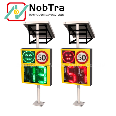 Weatherproof Sun-Powered Speed Detection Displays Customizable for Performance