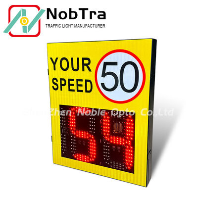 40°C To 60°C Heavy Gauge 3 Digit Speed Limit Signs Traffic Sign Suitable for Permanent and Temporary Installations